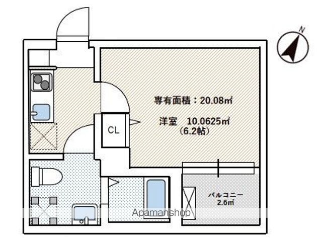 ＣＡＳＡ　ＧＲＡＮＤＥ上板橋の間取り