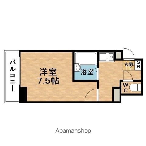 ABUNDANCETENJINBASHIの間取り写真