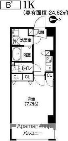 アーバネックス南森町の間取り写真