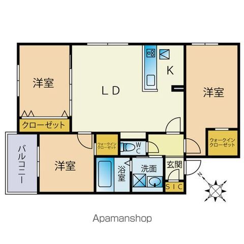 porte-bonheurIIの間取り写真