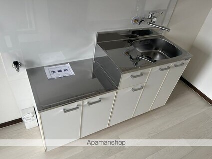 ホワイトキャッスル南小泉ビレジＤ棟[1K/23.79m2]のキッチン