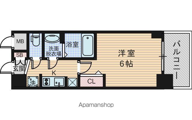 プレサンス新大阪ストリームの間取り写真