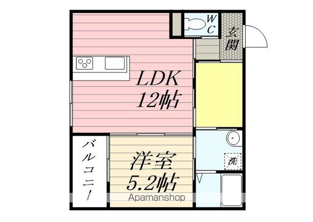 仮)T−REGNO荒木の間取り写真