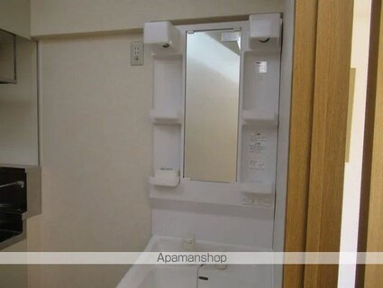 長野県松本市筑摩４丁目[1K/25.8m2]の洗面所
