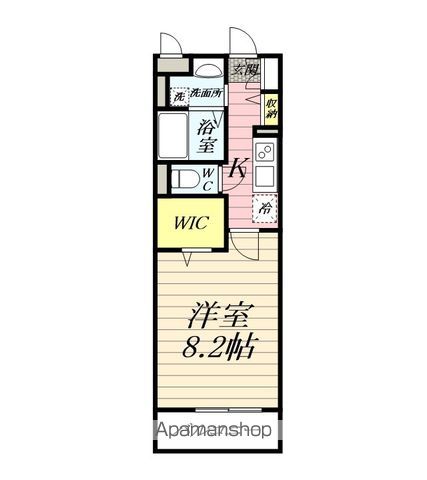 CHARM・Y湘南Aの間取り写真