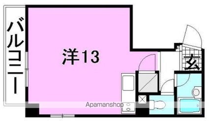 レーベン池田第六ビル[1R/27.16m2]の間取図