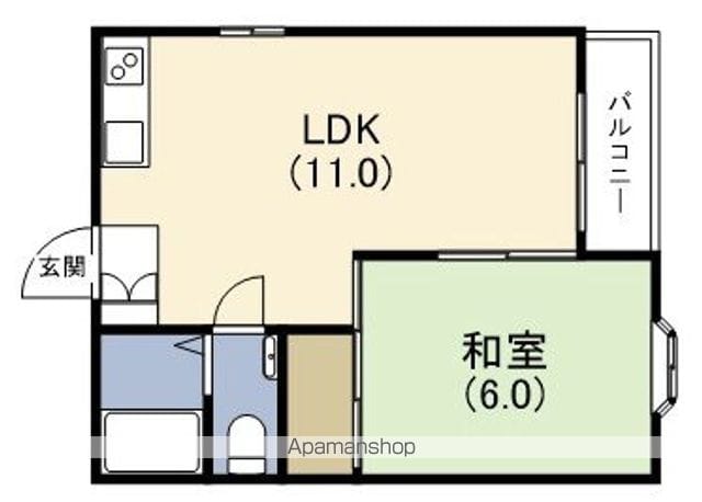 スティックレジデンス永田の間取り写真