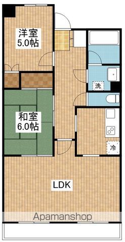 ダイアパレスパークコート新潟の間取り写真