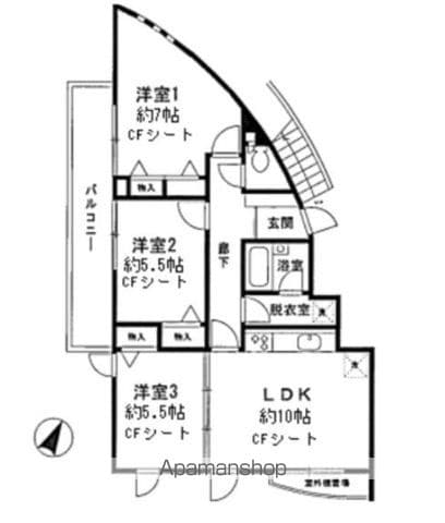 TREFALCOの間取り写真