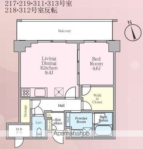 【ソライエアイルときわ台の間取り】