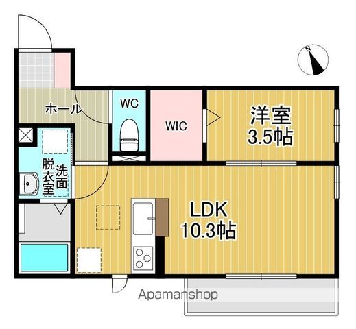 ハイブリッジ恵和町の間取り写真