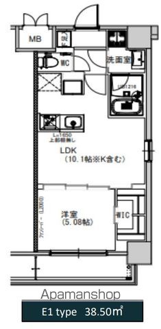 【ＳーＲＥＳＩＤＥＮＣＥ千住大橋の間取り】