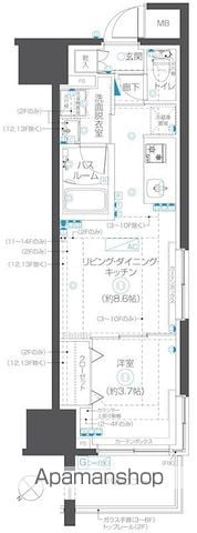 ZOOM立川曙町の間取り写真