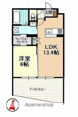 【棒屋第１６住吉ハイツの間取り】