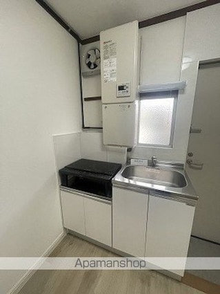 東京都目黒区東が丘１丁目[1K/17.82m2]のキッチン