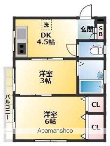 椿ビルの間取り写真