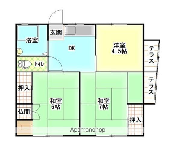 池田ハイツの間取り写真