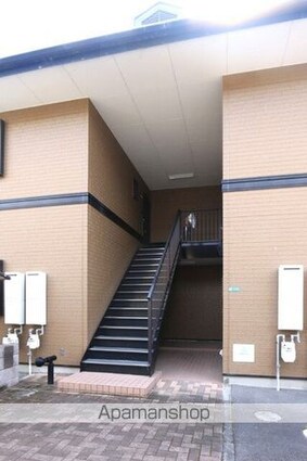 フォブールタウン竹原　Ｄ棟[2DK/42.23m2]のエントランス