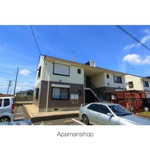 ツインパレスF棟の外観写真