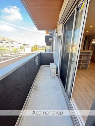ＷＭ新八代　Ａ棟[2LDK/57.78m2]のバルコニー