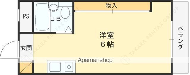 メゾン若江の間取り写真