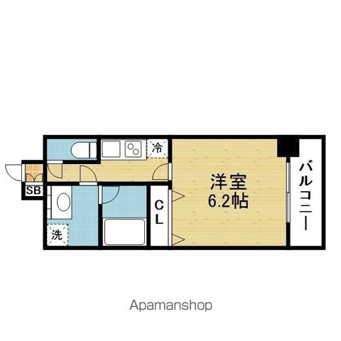 セイワパレス真田山公園南の間取り写真