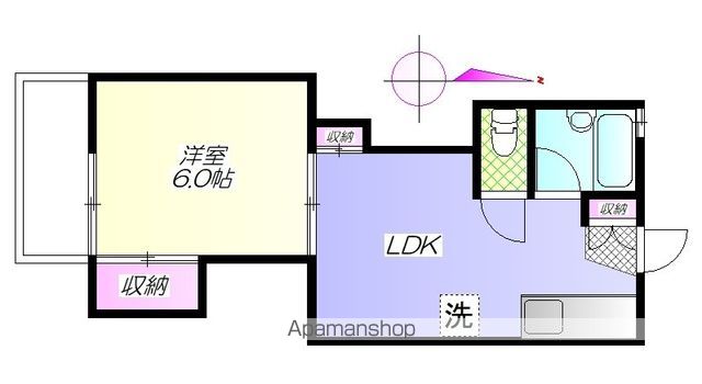 コーポスズキの間取り写真