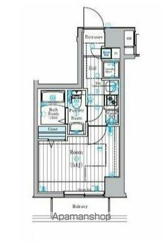 リライア阪東橋ＷＥＳＴの間取り