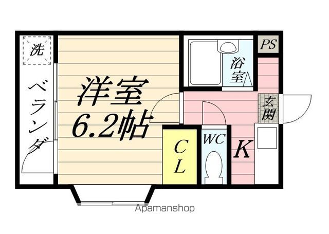 STUDIO KITANOの間取り写真