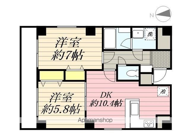 レオーネ秋葉原の間取り