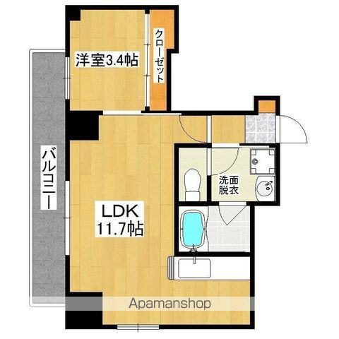 プラウド加治屋21の間取り写真
