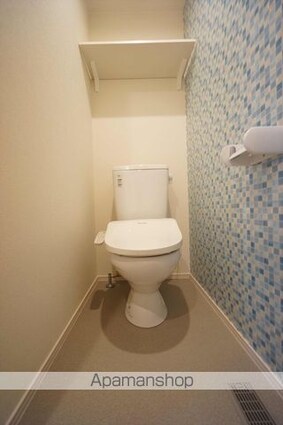 ハーモニーテラス上石川町Ⅵ[1K/21.16m2]のトイレ