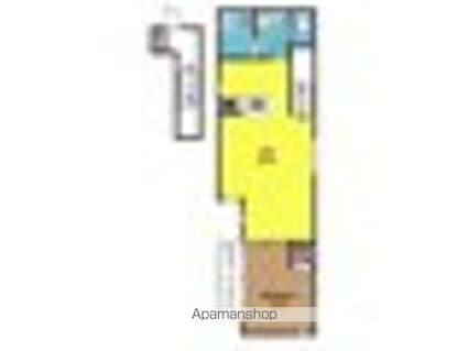 東京都世田谷区弦巻２丁目[1LDK/50.6m2]の間取図