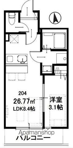 アヴニールの間取り