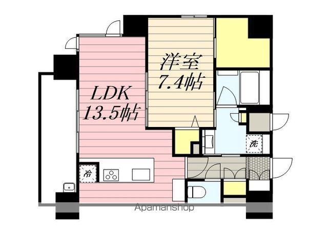 【ＣＩＤＮＡＬ　ＴＨＥ　ＰＬＡＣＥの間取り】