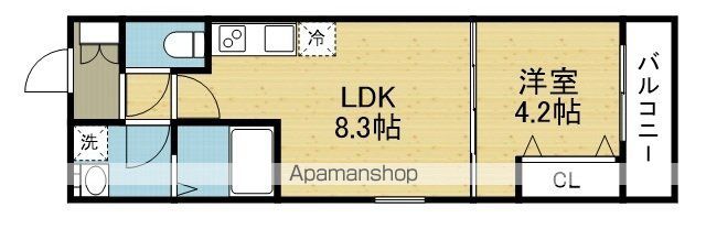 D PORTA ARCOBALENOの間取り写真