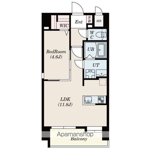 SーRESIDENCE六ツ門ABREASTIの間取り写真