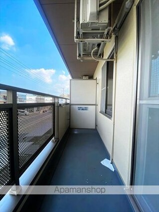ジュメル倉敷[1R/31.5m2]のバルコニー
