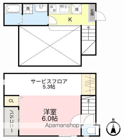 QUONS RECESSの間取り写真