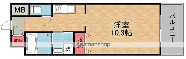 エルネージュ交野の間取り写真