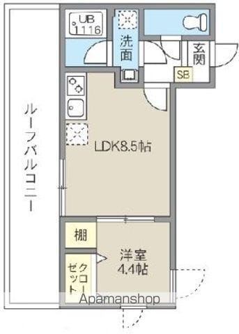 レピュア池袋本町レジデンスの間取り写真