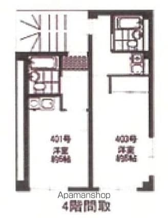 ハイベスト太田[1R/20m2]の間取図