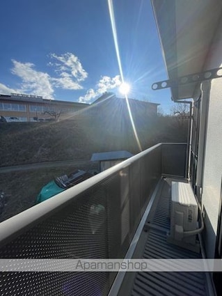 フレグランス高森ＡＢ[2K/43.54m2]のバルコニー