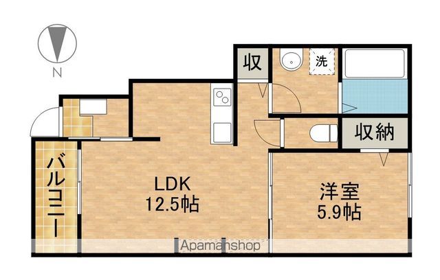 AFC RESIDENCE小沢渡Aの間取り写真