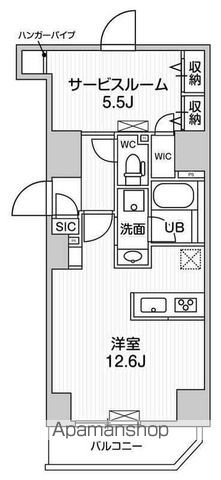 SーRESIDENCE入谷ALESIAの間取り写真