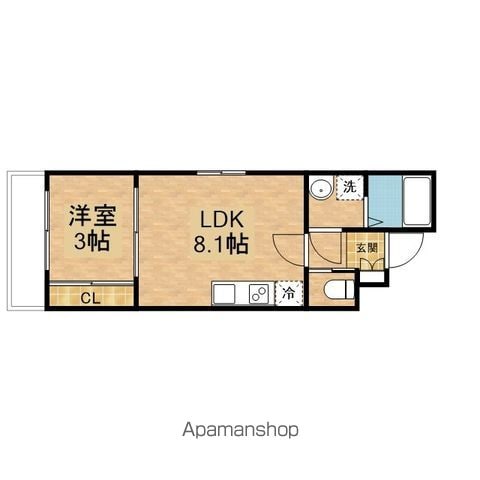 ANYRE台原Iの間取り写真