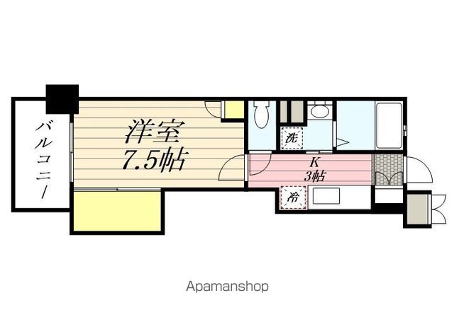 アクタス博多Ｖタワーの間取り