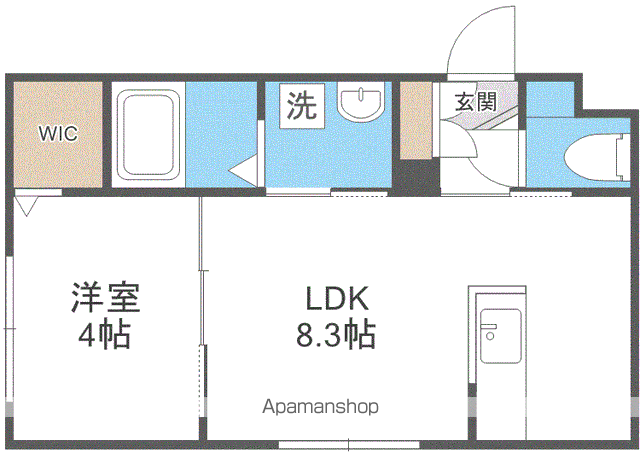 LIEN KITAHIROSHIMAIIIの間取り写真