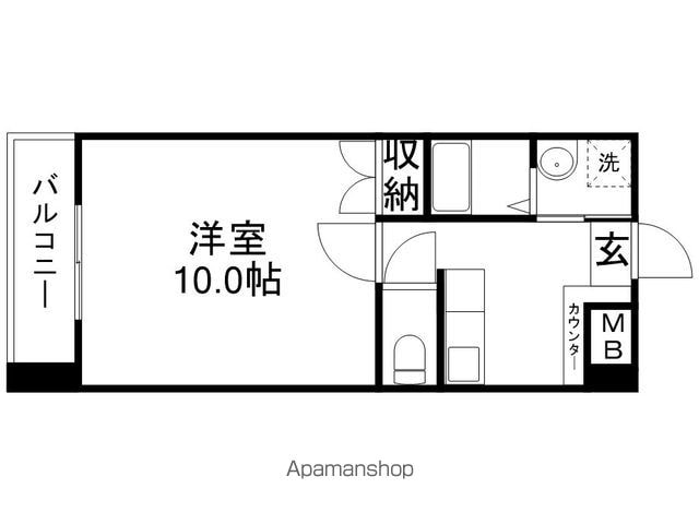 メイン花園の間取り写真