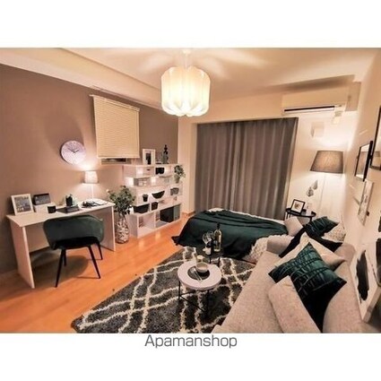 サンコー沙羅[1K/27.56m2]のリビング・居間